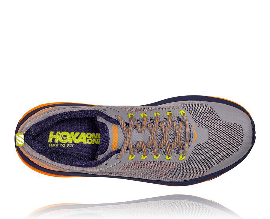 Hoka One One Trailove Tenisky Panske Siva - Challenger ATR 5 - 49578-PXYN